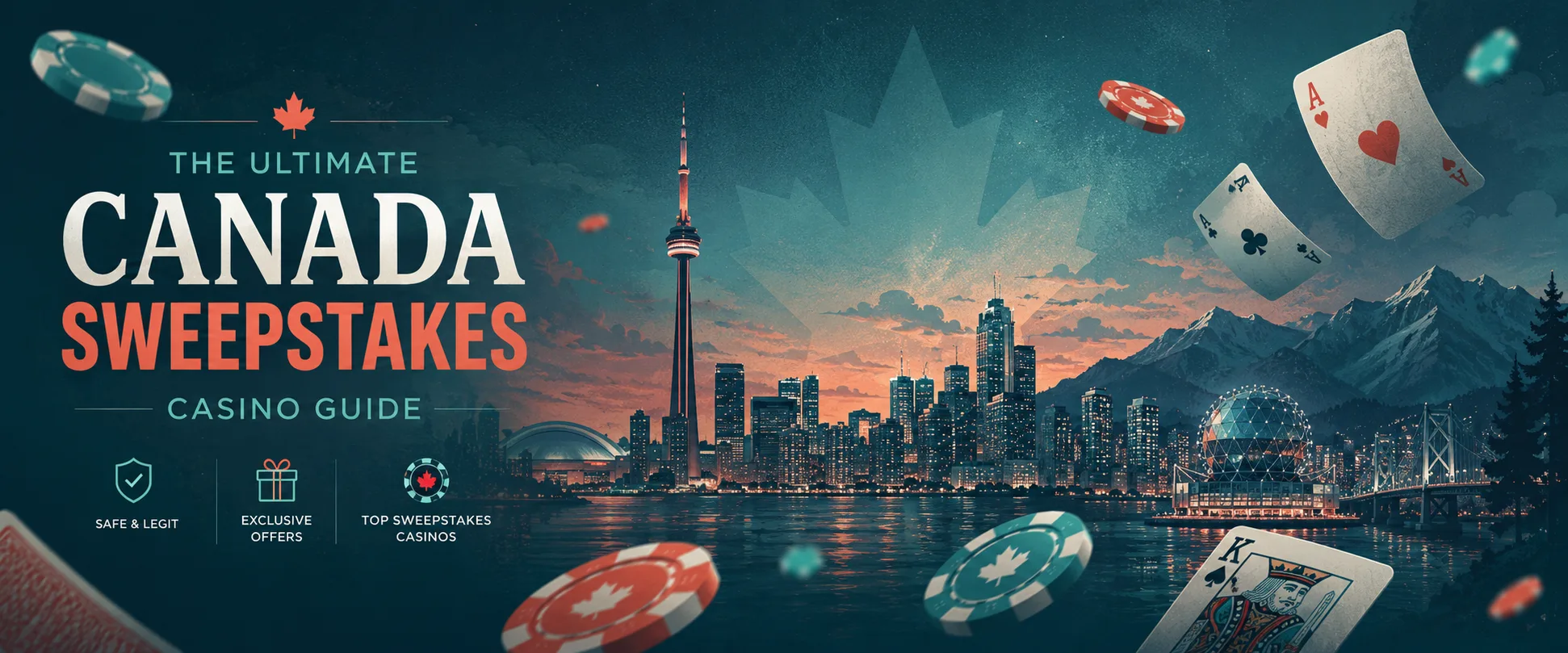 Canada sweep stakes casino skyline editorial banner